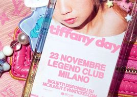 Concerti: Tiffany Day per la prima volta in Italia