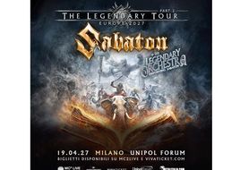 Sabaton: una data all’Unipol Forum di Milano ad aprile 2027