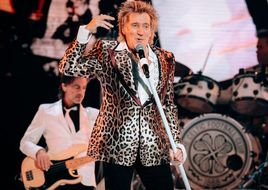 La prima volta di Rod Stewart in vetta alla classifica