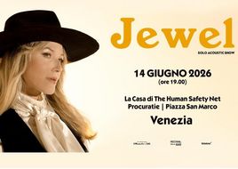 Jewel in concerto il 14 giugno a Venezia