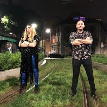 Rovyna Riot e Lorello in "Fantastico"