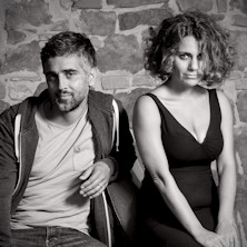 Gianluca Di Ienno e Francesca Corrias