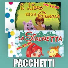 La Sirenetta e Il Libro della Giungla - Pacchetti 