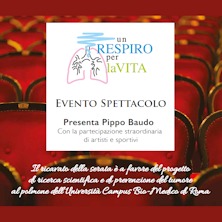 Un respiro per la vita