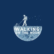 Walking on the moon