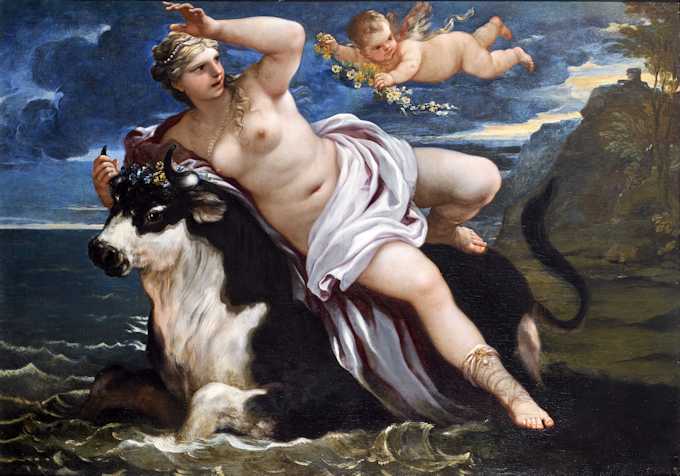Luca Giordano, Ratto di Europa