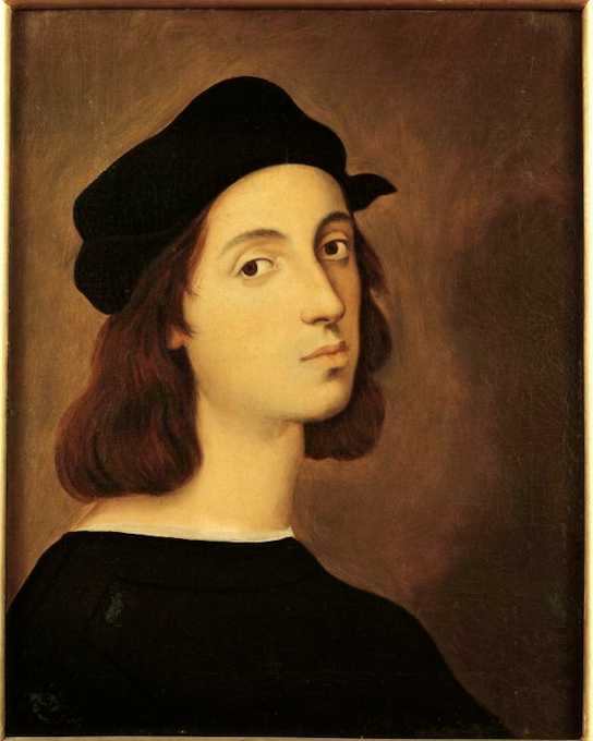 Ingres - Copia di autoritratto di Raffaello