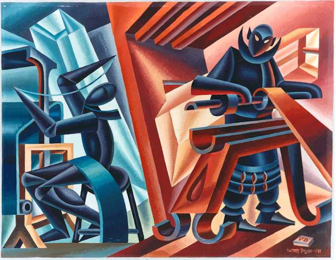 Fortunato Depero, Tornio e Telaio