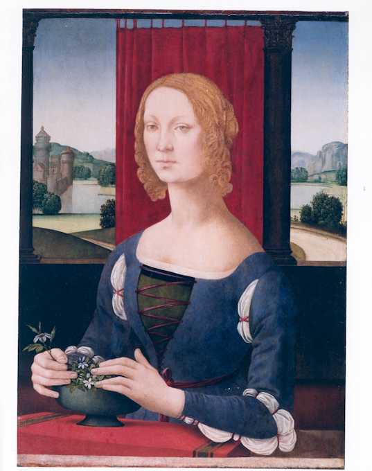 Lorenzo di Credi, Dama dei Gelsomini