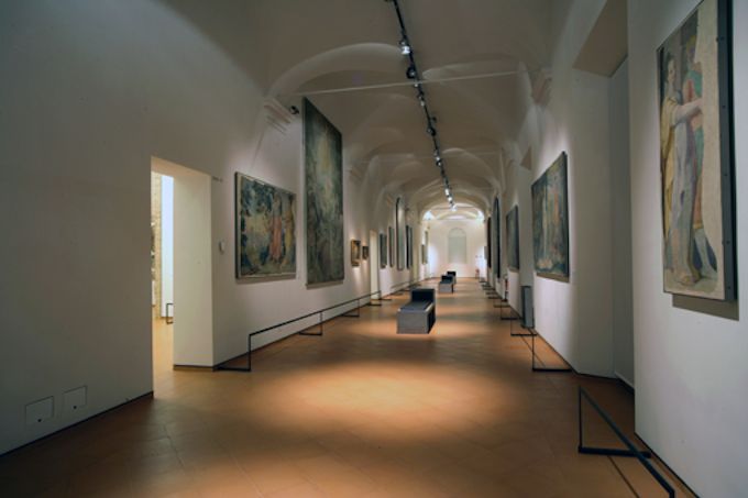 Musei San Domenico corridoio pinacoteca