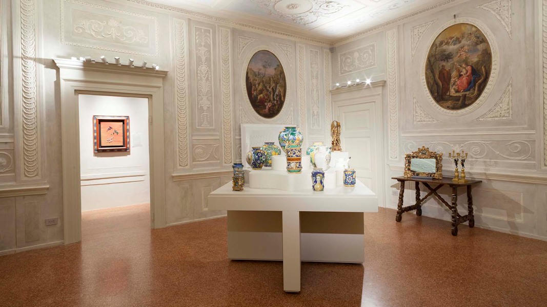 Palazzo Maffei - Salone stuccato @Paolo Riolzi