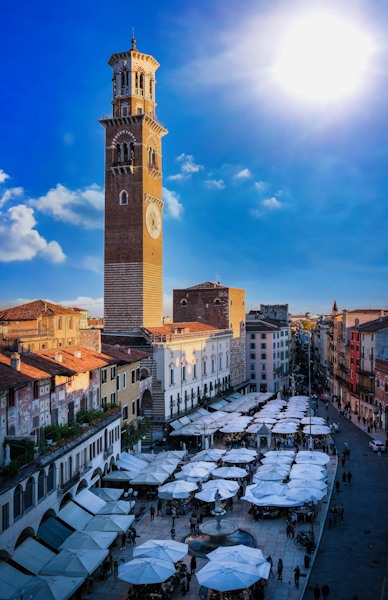 Palazzo Maffei: Terrazza panoramica @VenetoSecrets