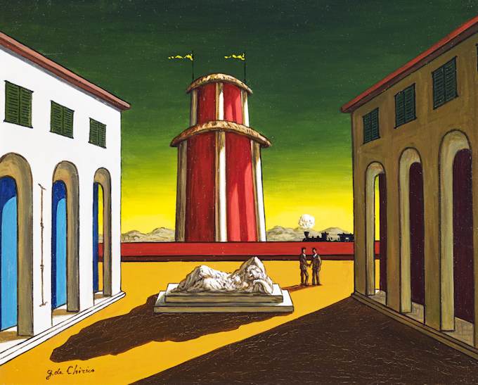 Giorgio De Chirico, Piazza d'Italia, 1930