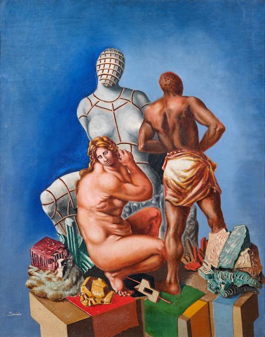 Alberto Savinio, Otello e Desdemona, 1928