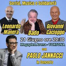 MANERA - DADO - CACIOPPO con PAOLO JANNACCI &ldquo;Sorrisi, Musica e Solidariet&agrave;&rdquo;