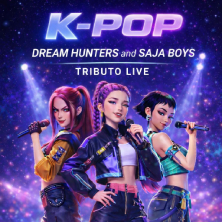 K-Pop Dream Hunters and Saja Boys - Tributo Live