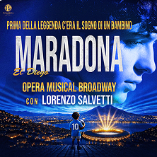 "MARADONA EL DIEGO" OPERA MUSICAL CON LORENZO SALVETTI - Prima della leggenda il sogno di un bambino