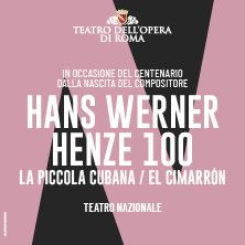 Hans Werner Henze 100 - Teatro dell'Opera di Roma