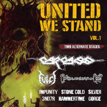 United We Stand Vol. 01 w/ Carcass, Fulci & more - Sherwood Festival
