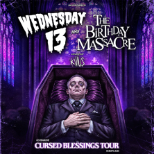 Wednesday 13 + The Birthday Massacre + Killus