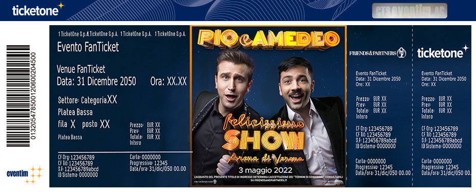 Pio E Amedeo Arena Di Verona Streaming