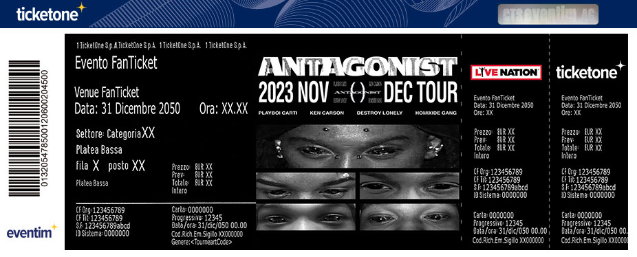 Playboi Carti Tickets - TicketOne